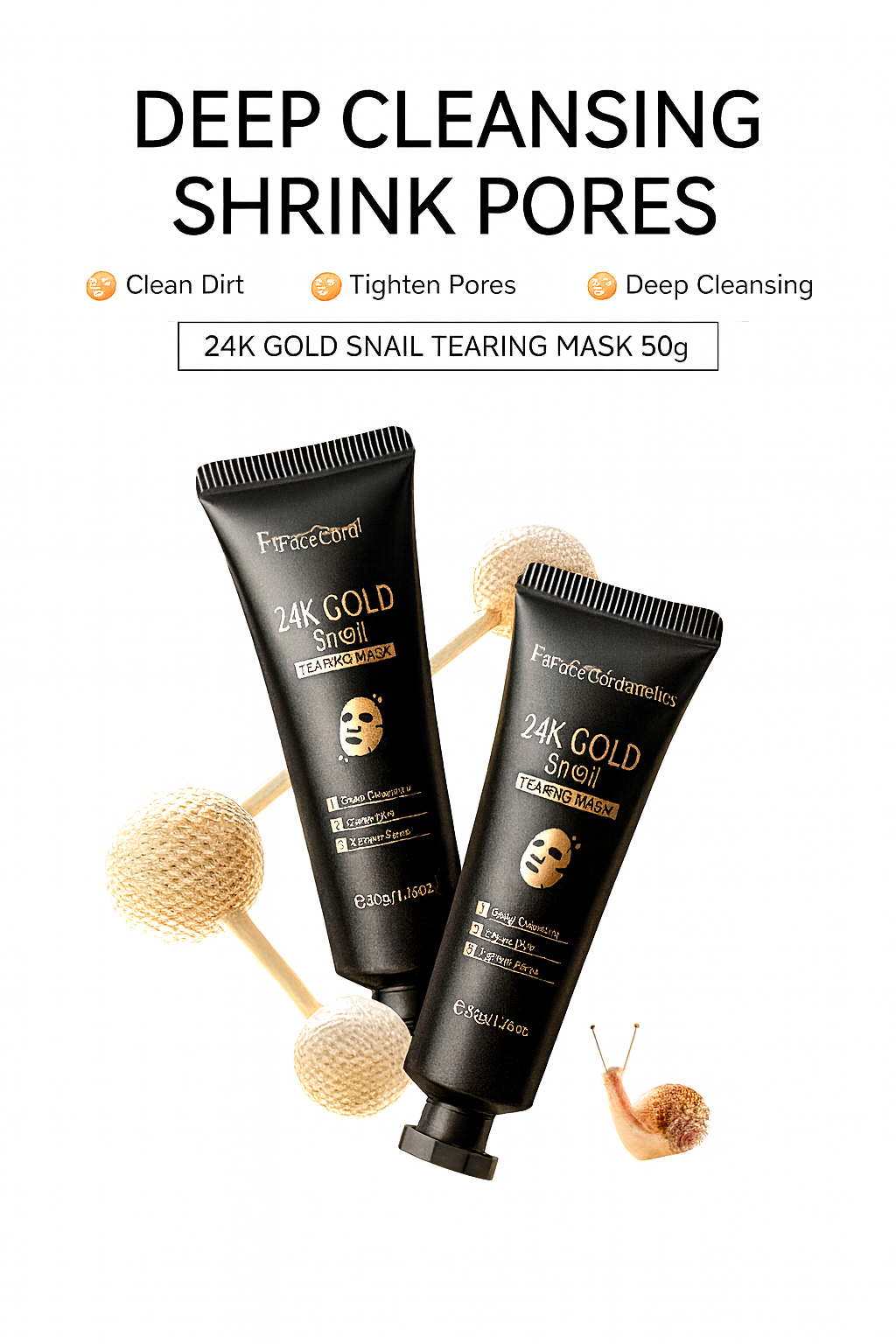 FaceCardCosmetics™ Peel-Off Mask