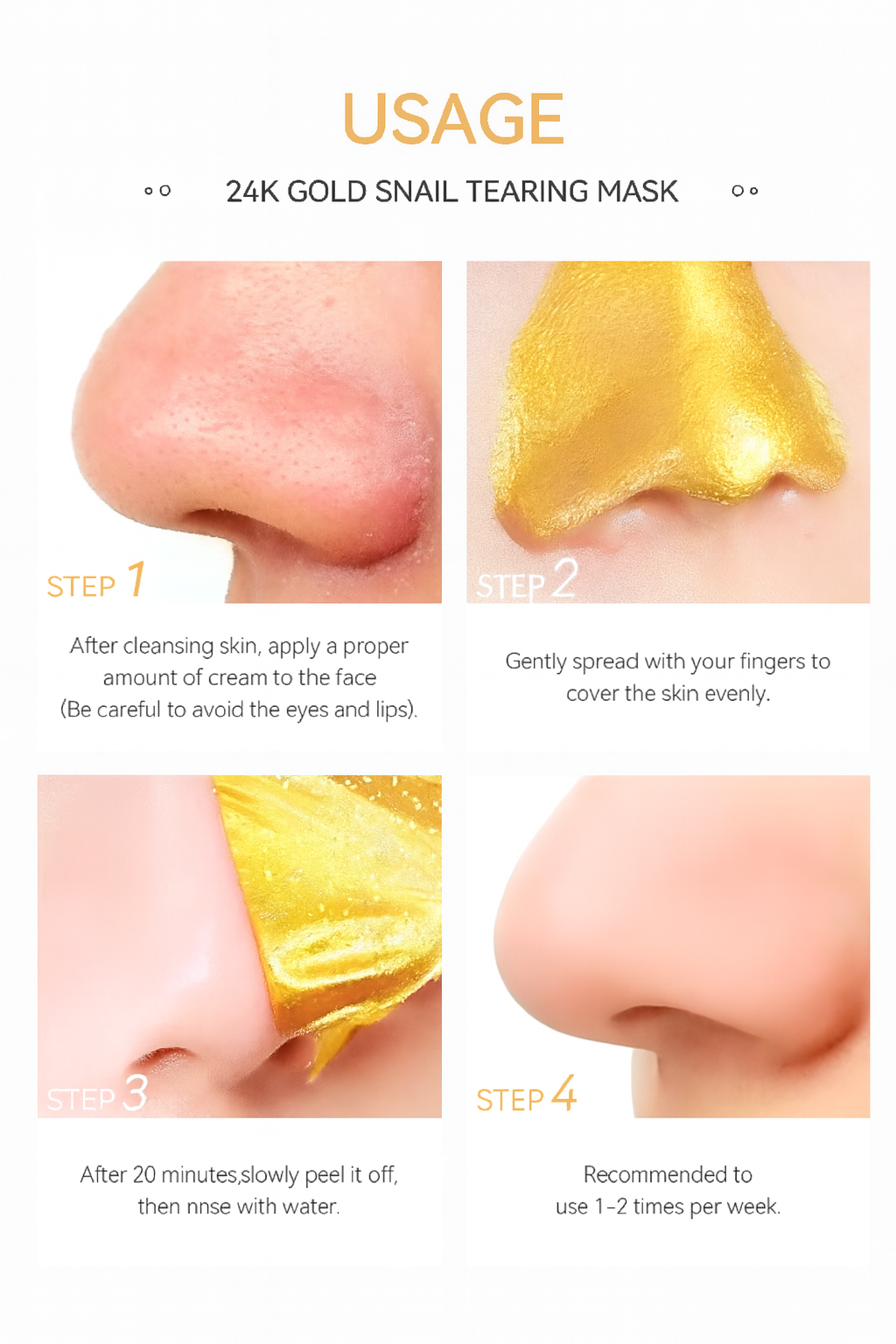 FaceCardCosmetics™ Peel-Off Mask